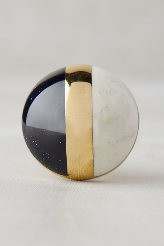 Gilded Triad Knob #3