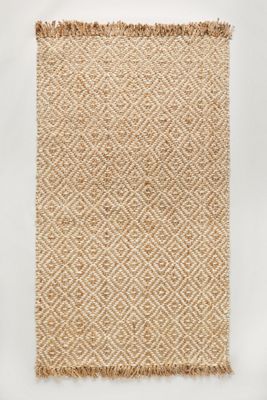 Diamond Tile Jute Rug