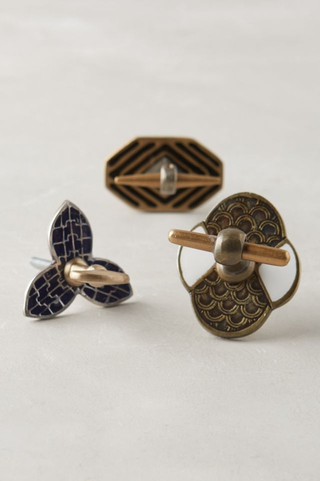 Brass Corinthia Knob #1
