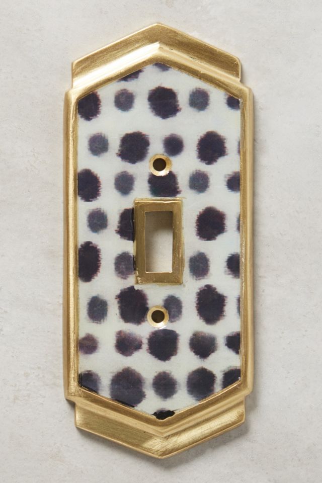 Dotted Ames Switch Plate #5
