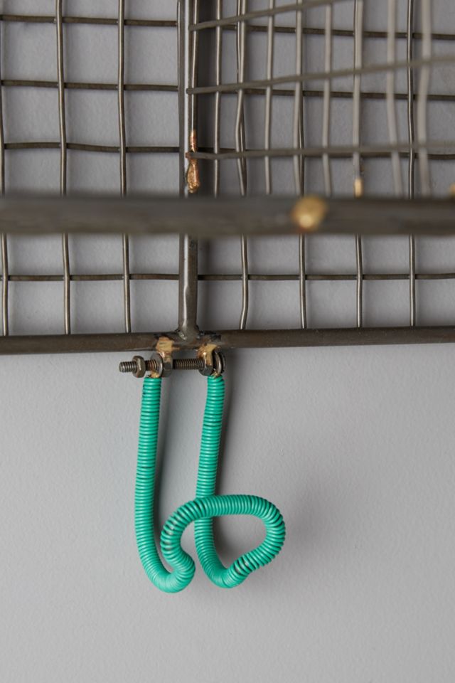 Iron Cubby Wall Rack #2