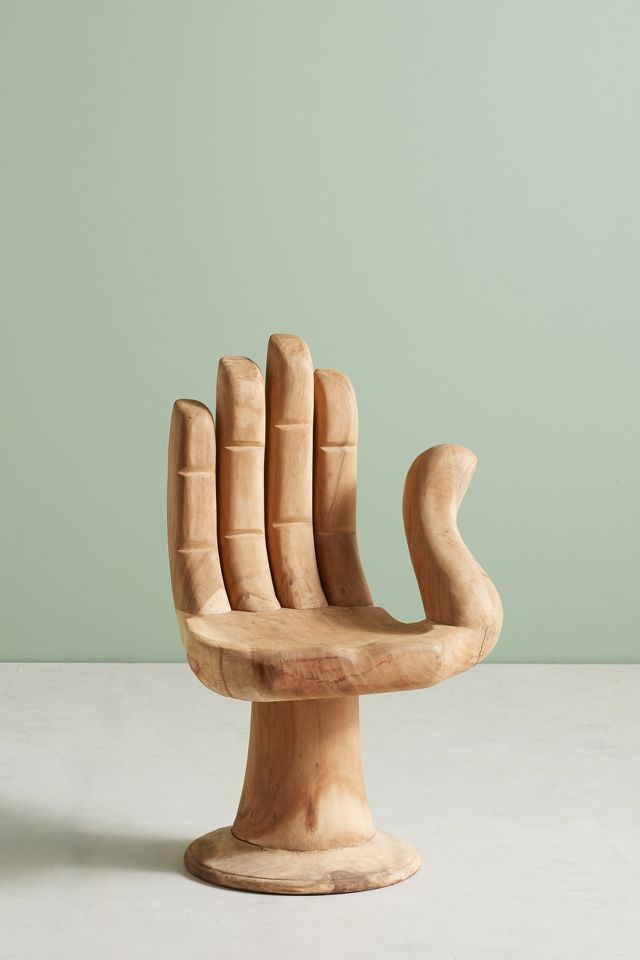 Hand best sale palm chair