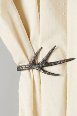 Curved Antler Tieback