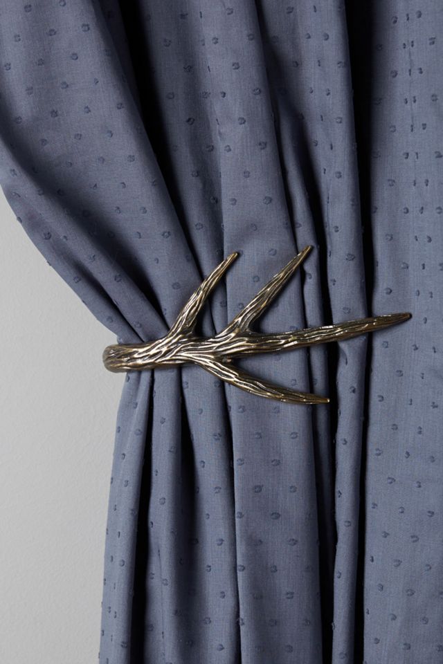 Curved Antler Tieback