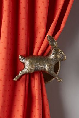 Curious Rabbit Tieback