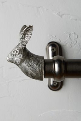 Curious Rabbit Finials