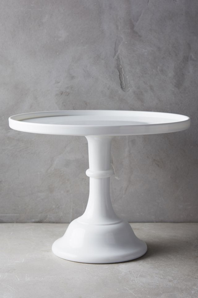 Milk Glass Cake Stand #2