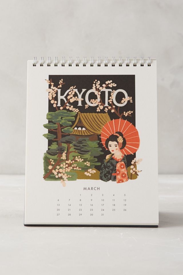 Travel The World 2016 Desk Calendar #1