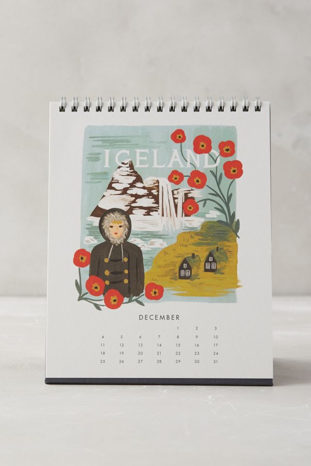 Travel The World 2016 Desk Calendar #2