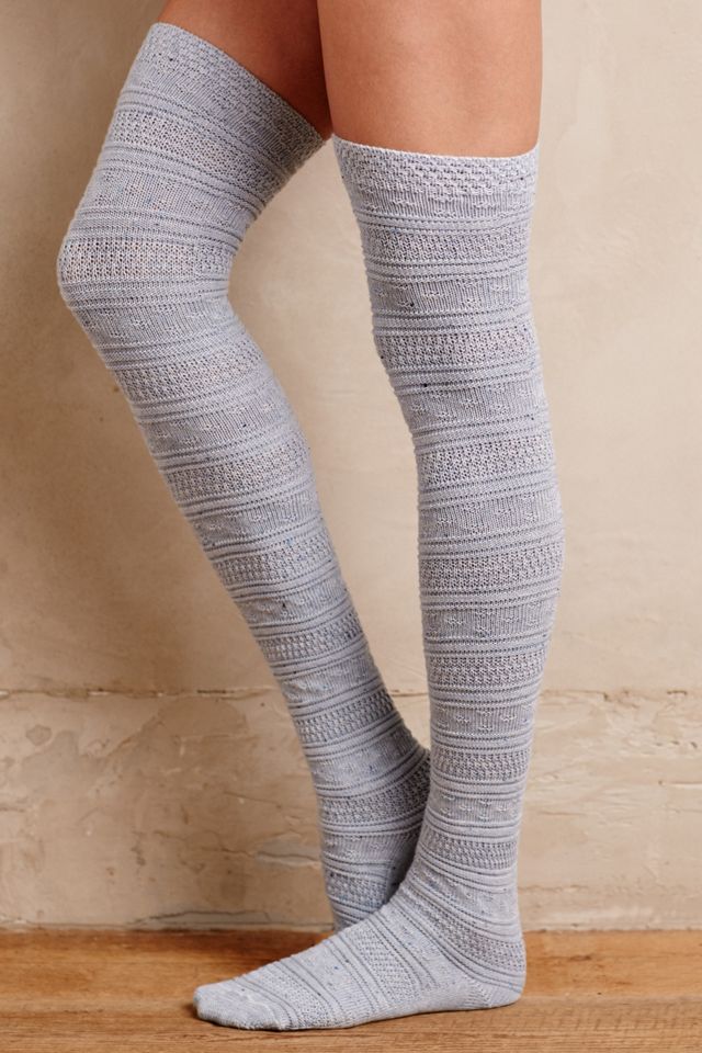 Diamante Over-The-Knee Socks #1