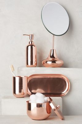 Copper Gleam Bath Collection