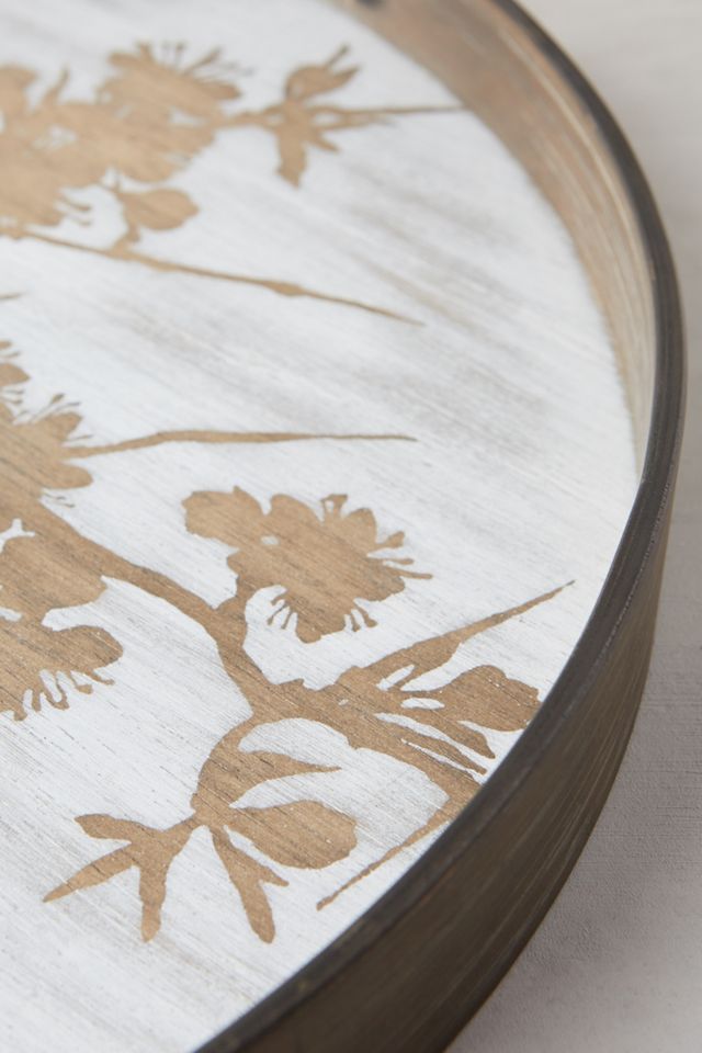 Wood Thistle Tray #1