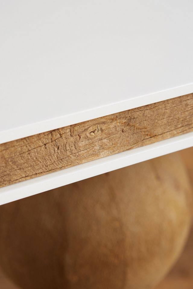 Lacquered Elm Console #2