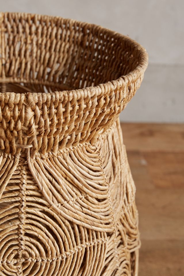 Abaca Spiral Basket #1