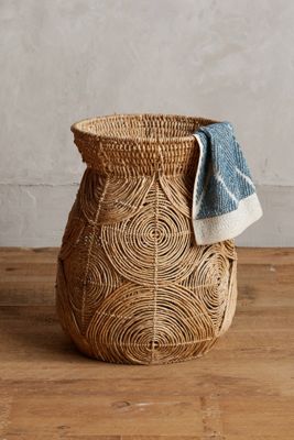 Abaca Spiral Basket