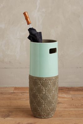 Lattice Colorblock Umbrella Stand