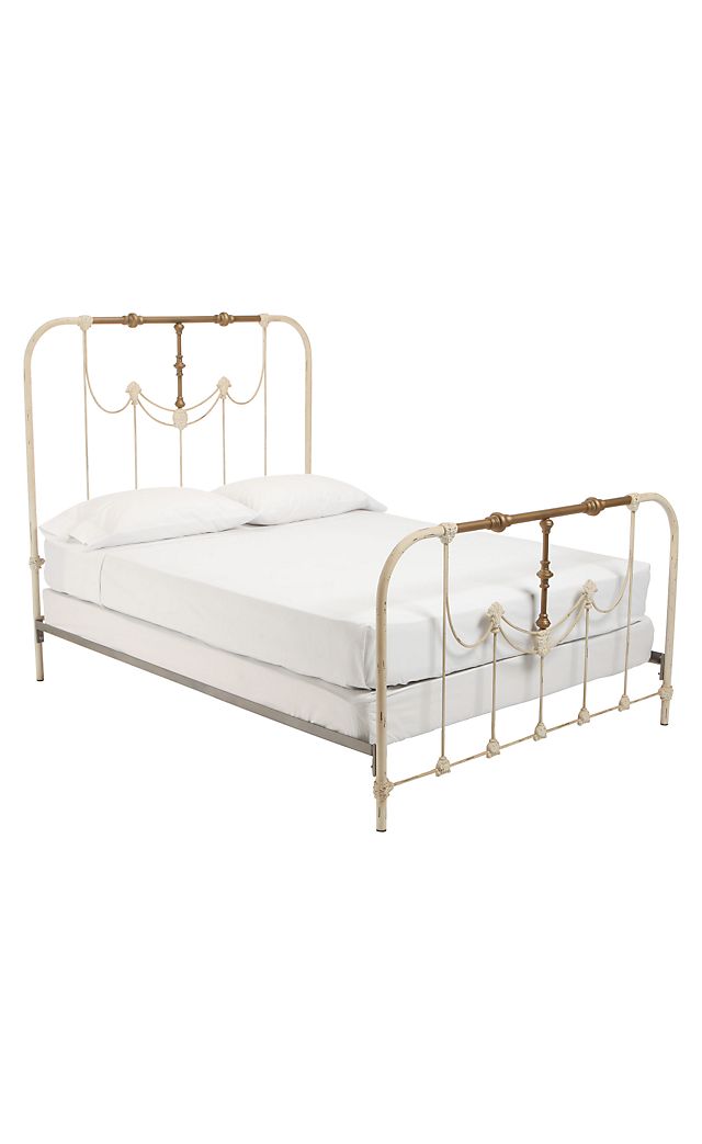 Iron And Brass Bed Anthropologie, Anthropologie Metal Bed Frame Queen