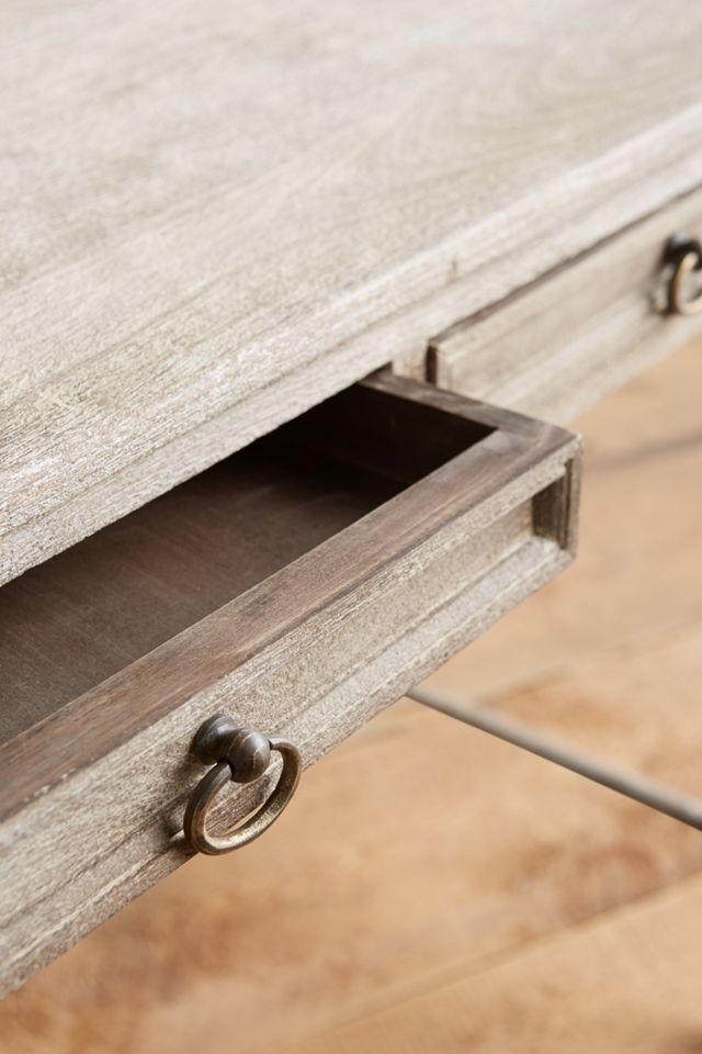 Washed Wood Desk #1