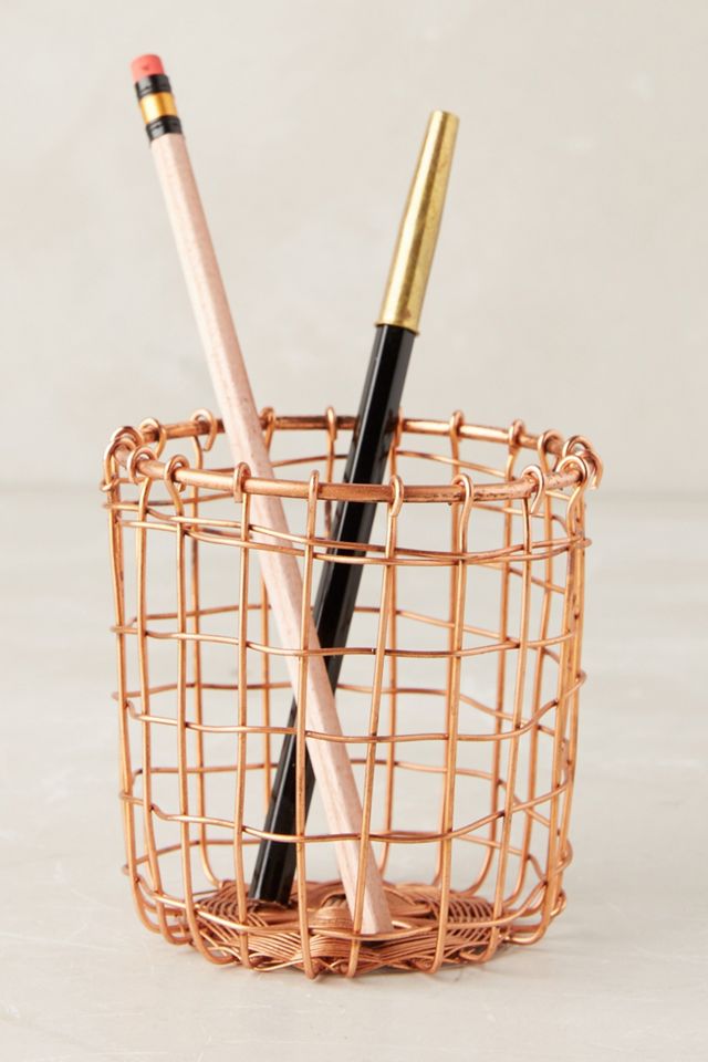 Copper Lattice Desk Collection #1