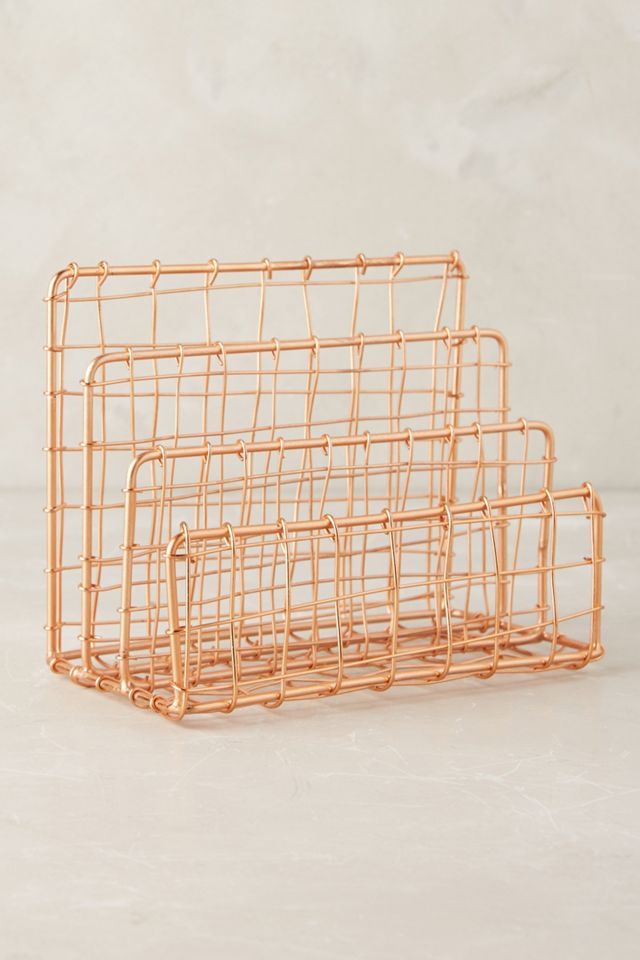 Copper Lattice Desk Collection #2