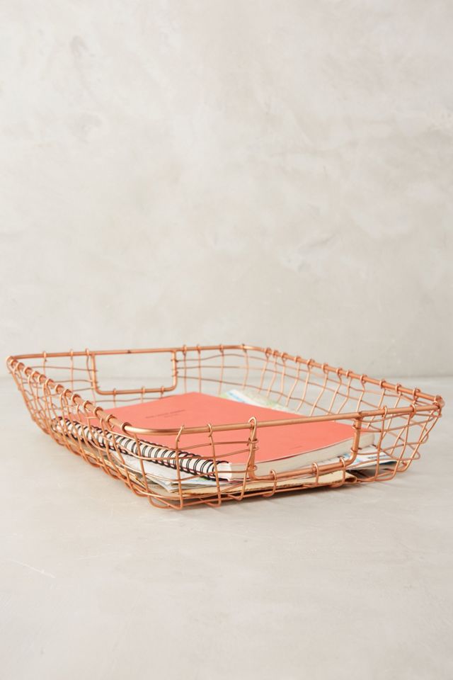 Copper Lattice Desk Collection #3