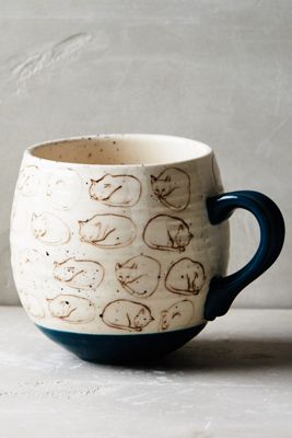 Cat Study Mug