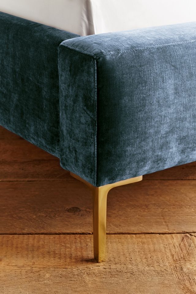 Slub Velvet Edlyn Bed #3
