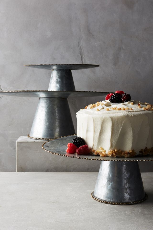 Galvanized Cake Stands
