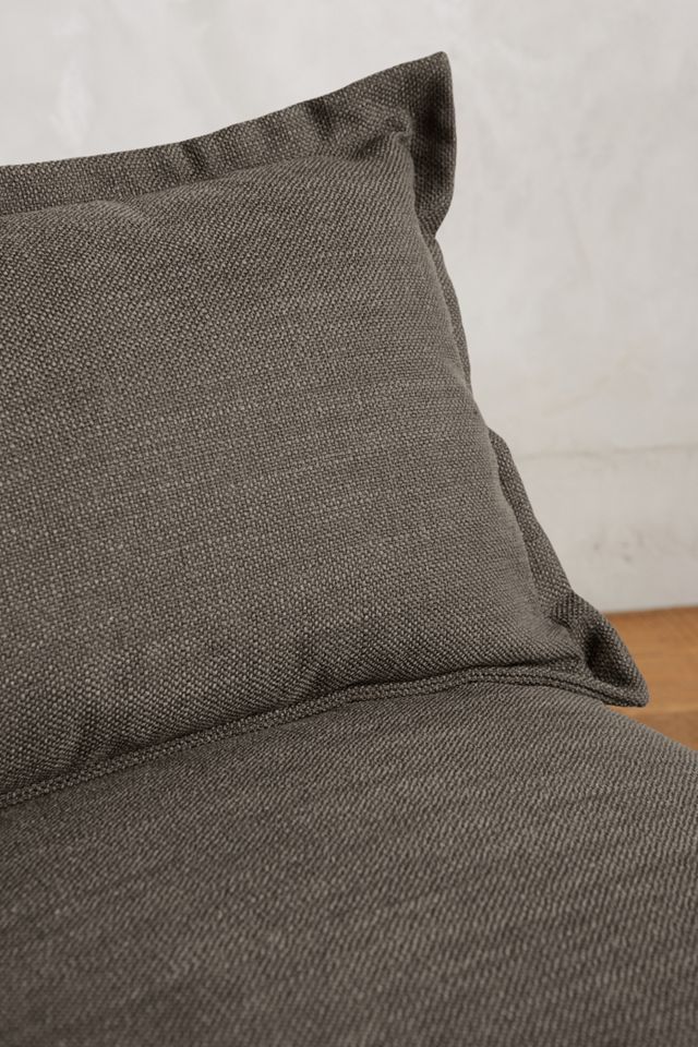 Basketweave Linen Tassa Sectional #1