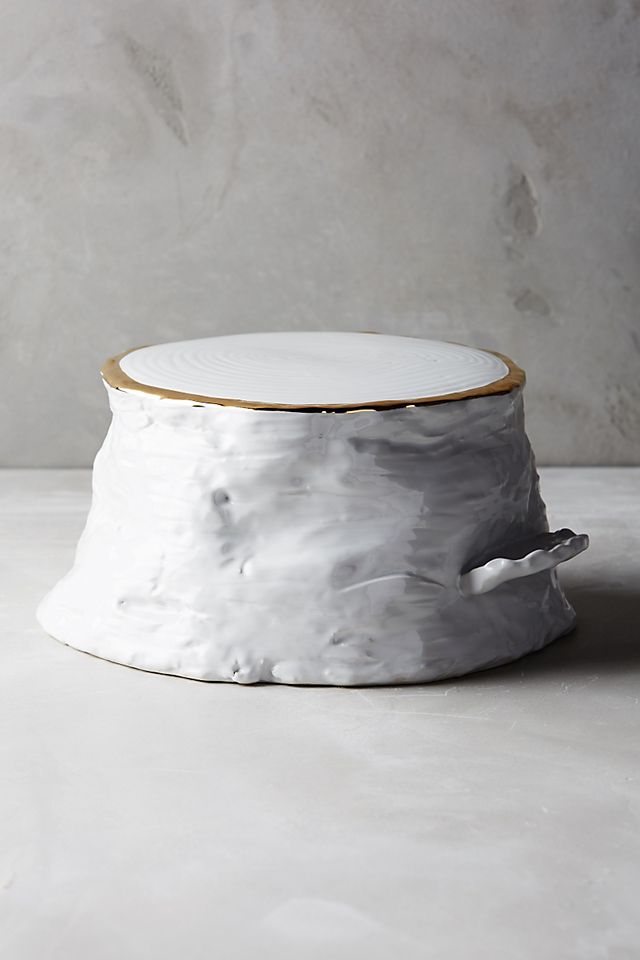 Cast Trunk Cake Stand | Anthropologie