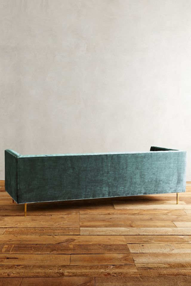 Slub Velvet Mina Sofa #1