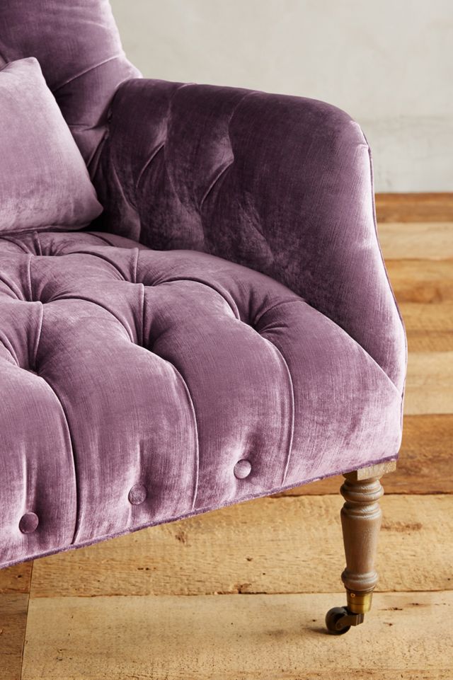 Slub Velvet Julienne Chair #2