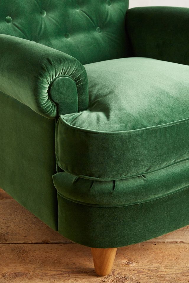 Velvet Kimmeridge Armchair #2