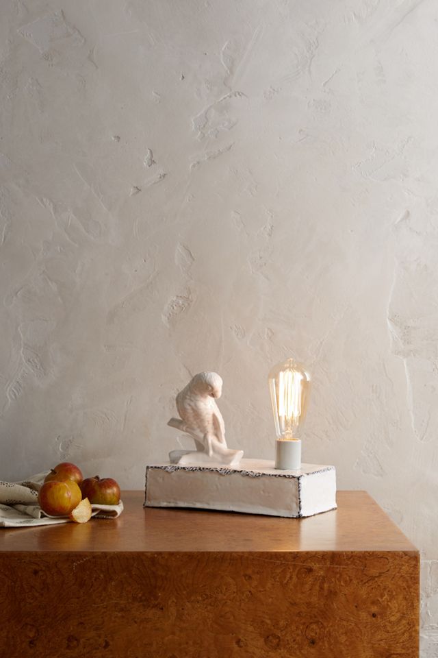 Ceramic Parrot Lamp Base #2