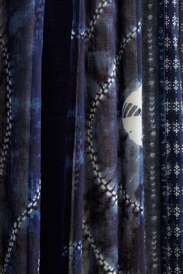 Patchwork Ibori Curtain #1