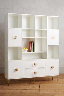 Lacquered Regency Storage Cabinet