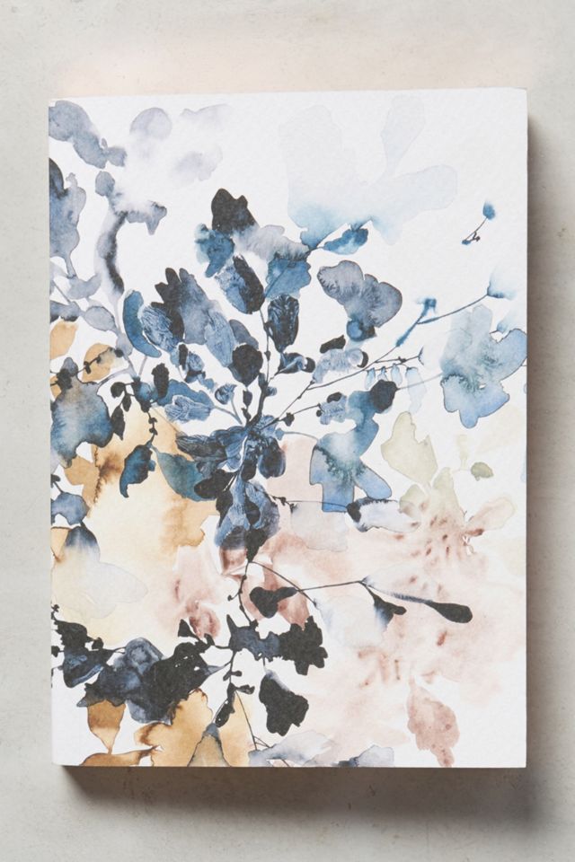 Rain-Smudged Petals Journal