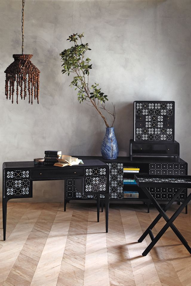 Hand-Beaded Vara Chandelier #1