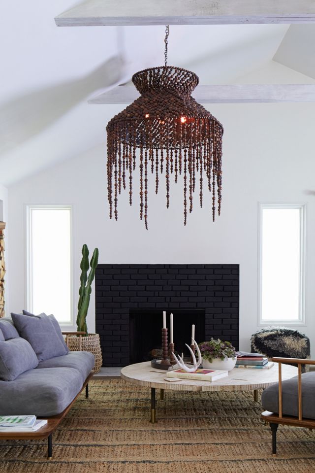 Hand-Beaded Vara Chandelier #2