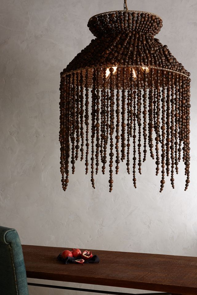 Hand-Beaded Vara Chandelier #3