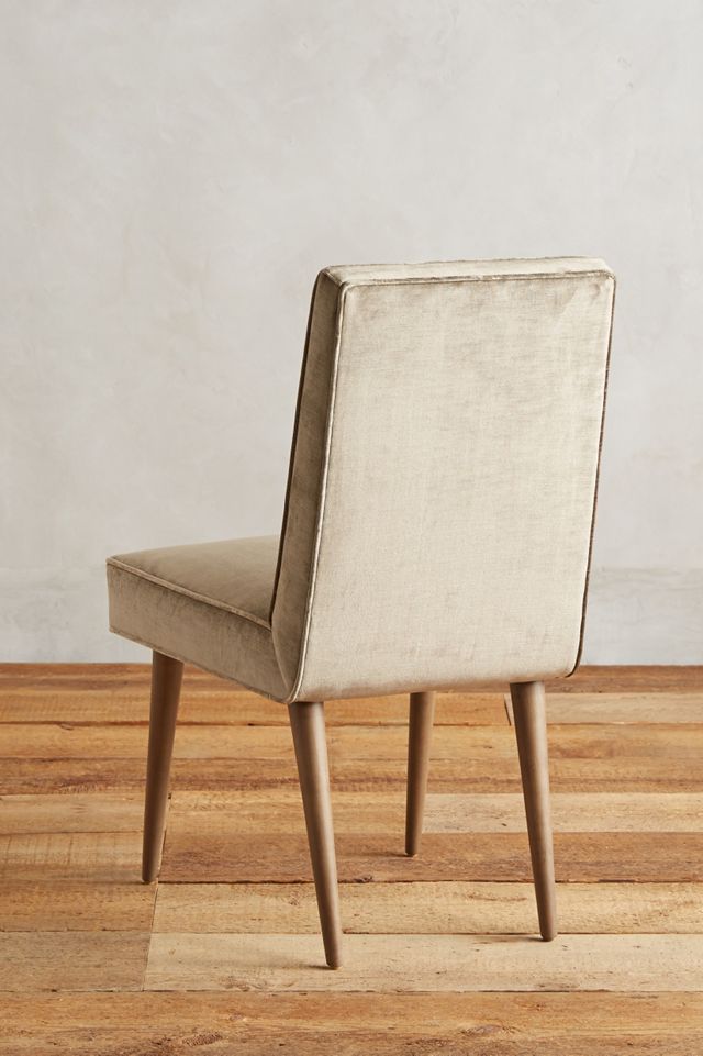 Slub Velvet Zolna Chair #1