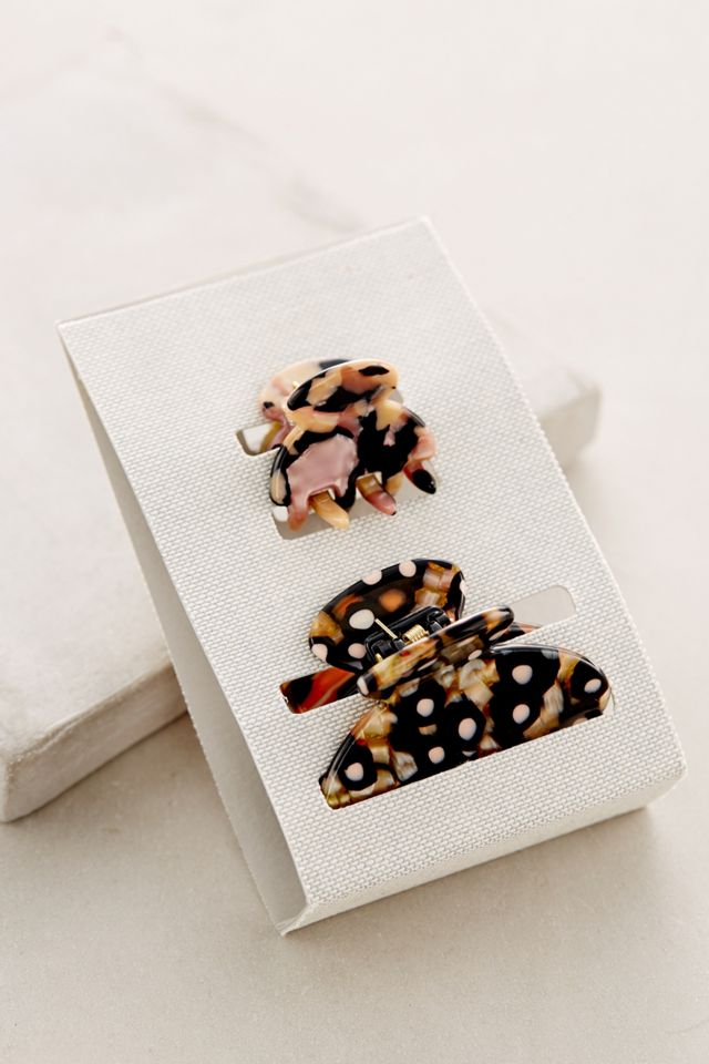 Tortoiseshell Hair Clips #1