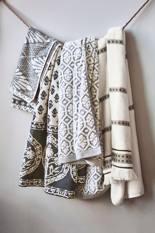 Stone Carvings Towel Collection #2