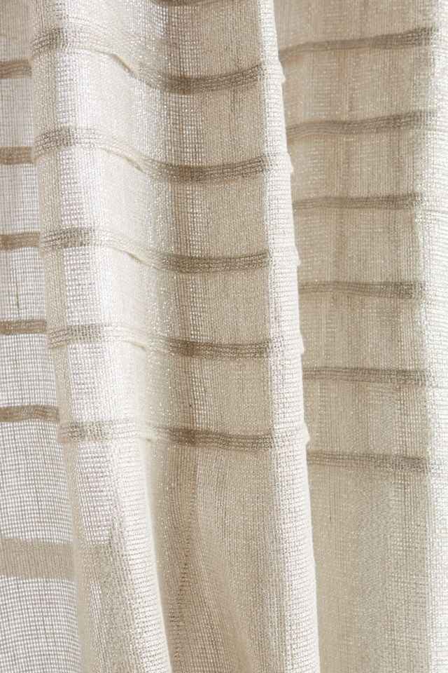 Glinting Pintuck Curtain #2