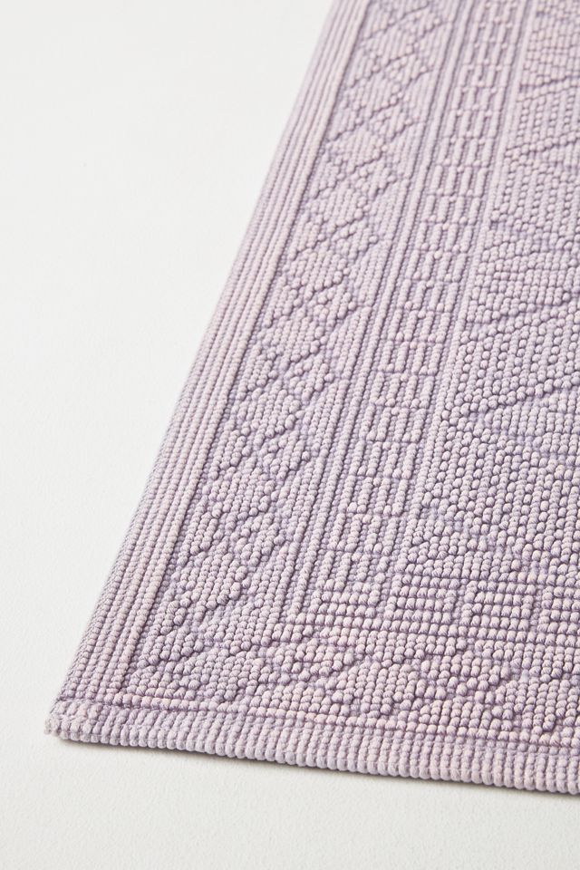 Misona Stonewashed Cotton Bath Mat #1