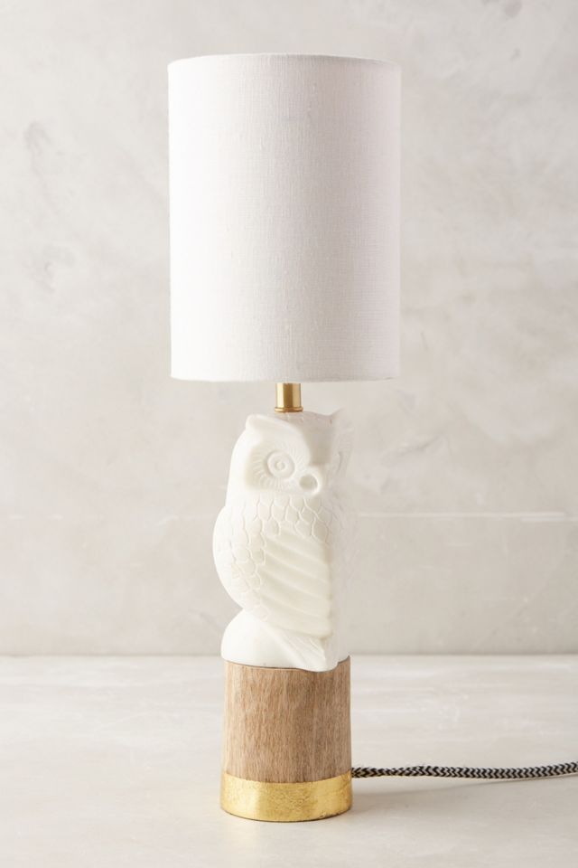 Sculpted Perch Table Lamp Ensemble #1