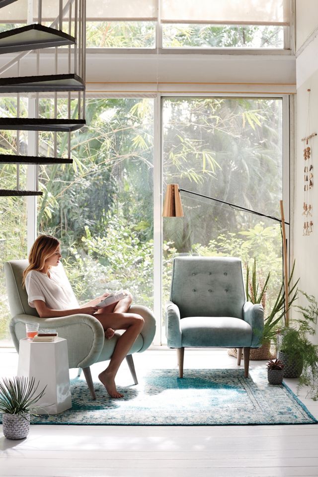 Slanted Copper Floor Lamp #2