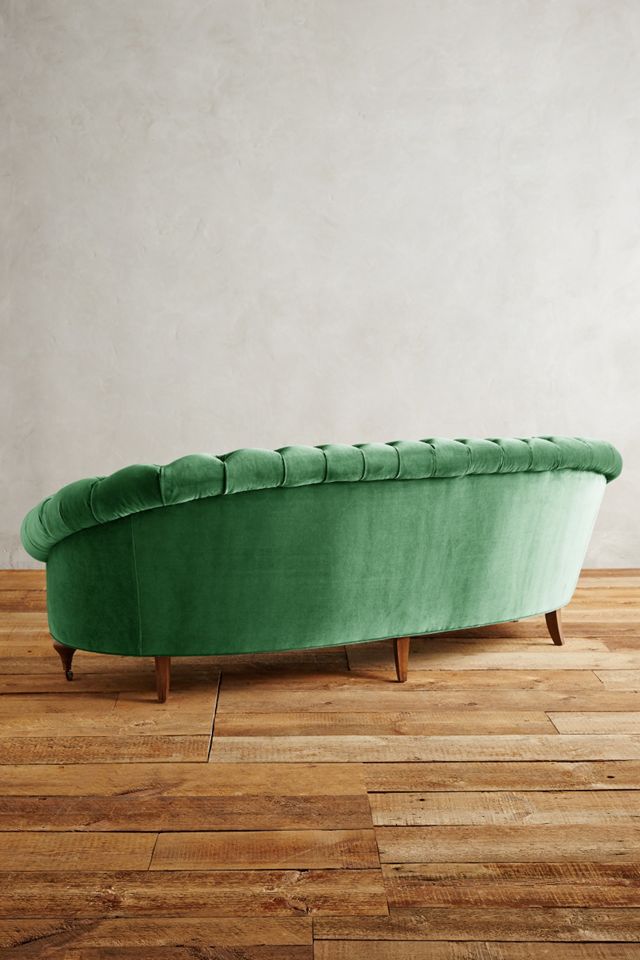 Velvet Cadwyn Sofa #1