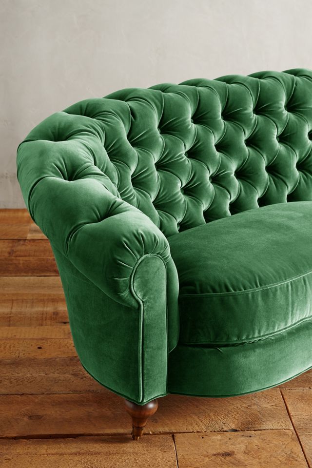 Velvet Cadwyn Sofa #2