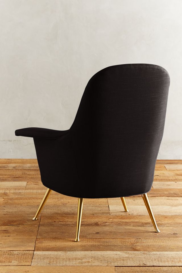 Linen Kimball Chair #1